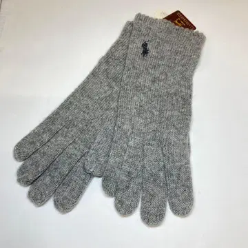 랄프 로렌 울 캐시미어 장갑 그레이 K392