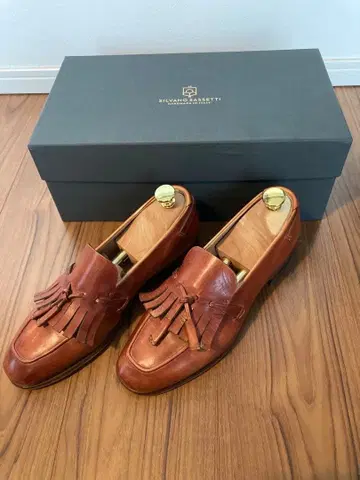 박스 포함 24cm 실바노 사세티 태슬 로퍼