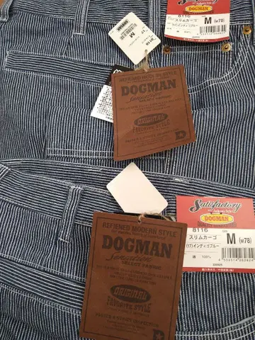 DOGMAN 스트라이프 워크 팬츠 M (w78)