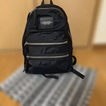 마크 제이콥스 블랙 가죽 백팩