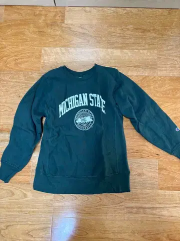 Champion Michigan State 맨투맨 L 다크 그린