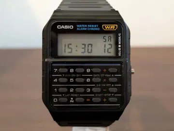 [ 새상품급 ] CASIO 계산기 손목시계 CA-53W-1Z