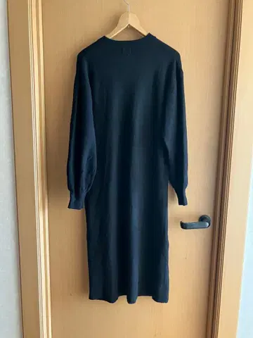 URBAN RESEARCH DOORS 블랙 롱 니트 원피스