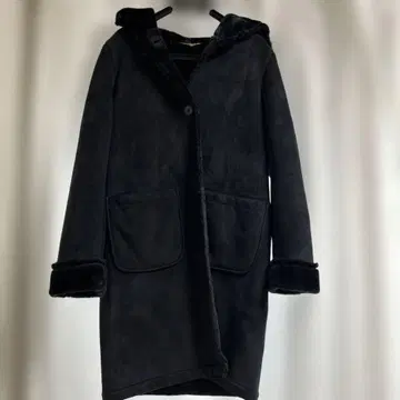 BEAUTY & YOUTH UNITED ARROWS 페이크 무스탕 코트