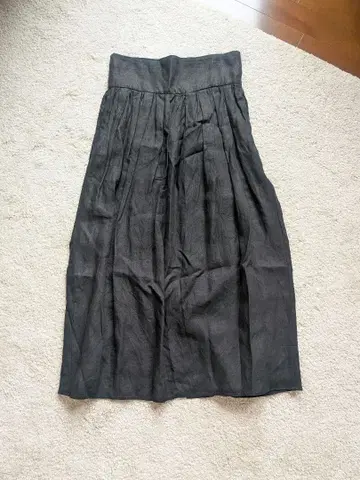 윔 가젯 린넨 스커트 새상품