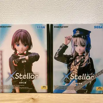 걸즈밴드클라이 이세리 니나 카와라기 모모카 피규어 세트