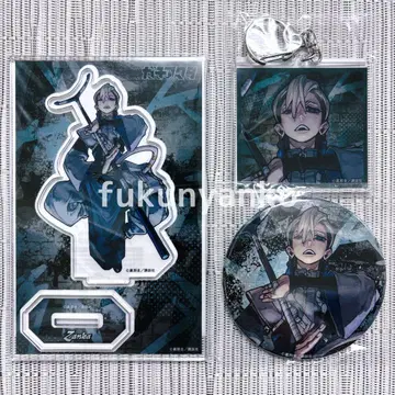 가치액터 제비뽑기당 잔카 아크릴 스탠드 캔뱃지 키링