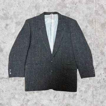 Alec Ocar 트위드 테일러드 자켓 네프 포함 구제 의류