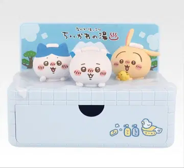 치이카와 제일복권 뭔가 포근한 치이카와의 온천 A상 목욕탕 소품함 피규어