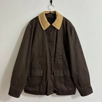 ZARA 코팅 코트 자켓 브라운 커버올