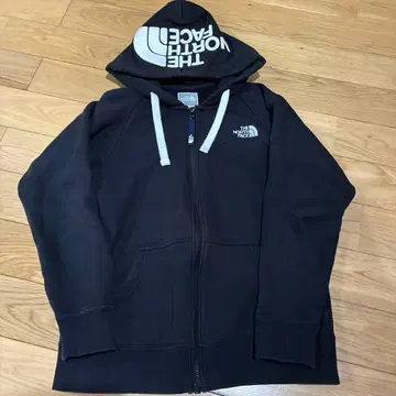 THE NORTH FACE 블랙 풀 지퍼 후디 S