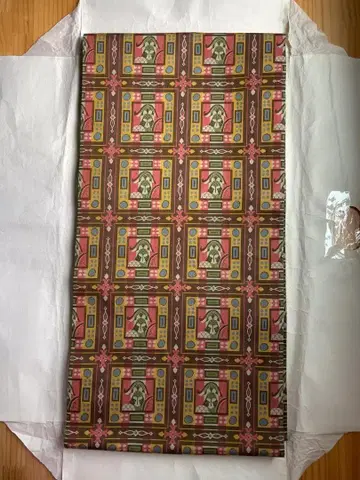 타츠무라 미술 직물 나고야 오비 코프토 갑옷 이문