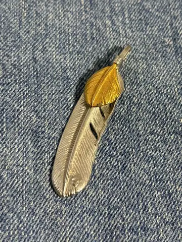 페더 목걸이 실버 925