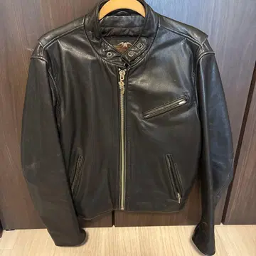 할리데이비슨 블랙 가죽 자켓 L 사이즈