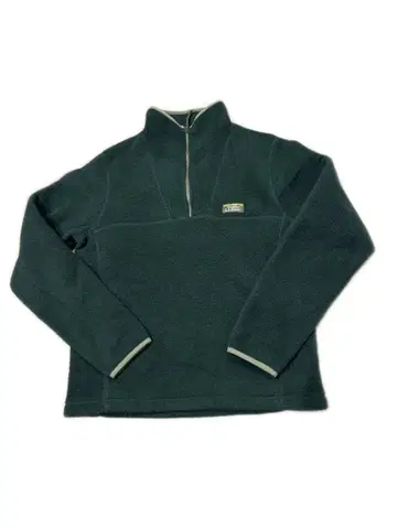 90s L.L.Bean 하프 지퍼 플리스