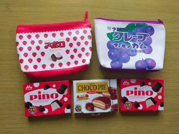 파우치 메모장 아폴로 풍선껌 피노 초코파이