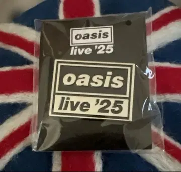 oasis live'25 오아시스 핀즈 핀 배지 미개봉 새상품
