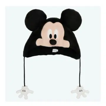 미키마우스 플리스 모자 귀 포함