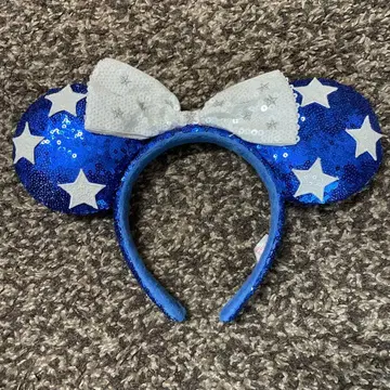 디즈니 머리띠 스팽글 별