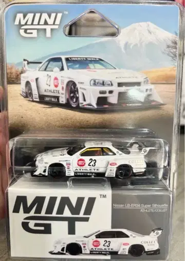 MINIGT 1/64 닛산 LB-ER34 슈퍼 실루엣