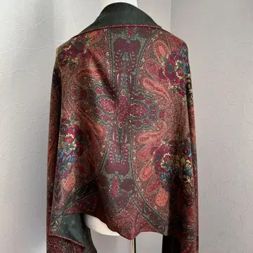 새상품급 레리안 스톨, 숄 캐시미어 실크 66cm x 170cm