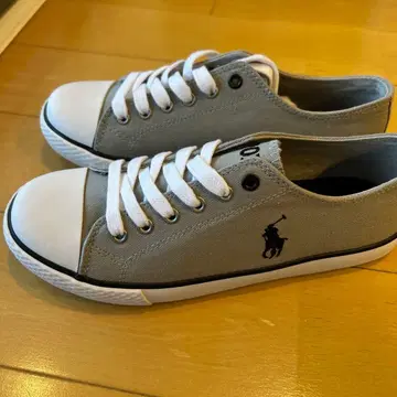 POLO 그레이 스니커즈