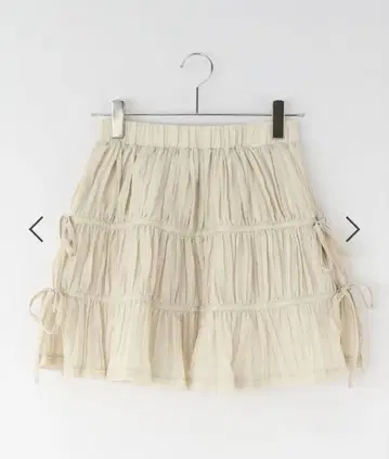 나일론 플리츠 미니 스커트