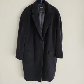 노블 다크 네이비 오버 사이즈 코트