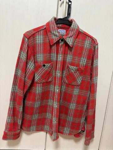 BLUE BUCK 체크 무늬 플란넬 셔츠