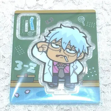 은혼 긴파치선생 오오카와 부쿠부 아크릴 마스코트 사카타 긴파치 긴토키