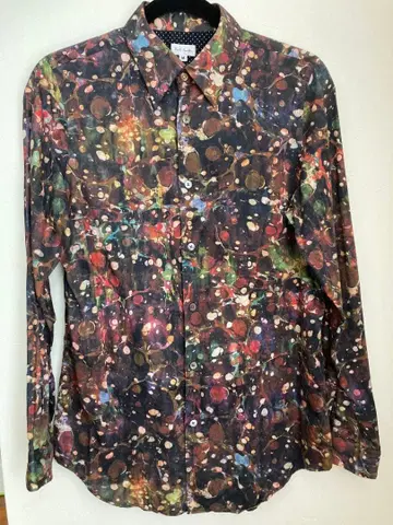 [ 새상품급 ] 폴스미스 남성용 긴팔 셔츠 ( M ) & 동 패턴 넥타이