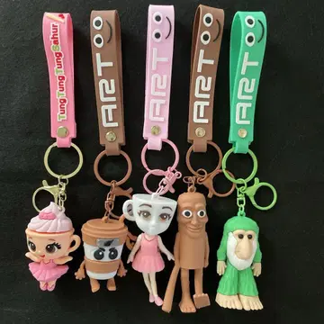 툰툰툰사풀 이탈리안 레인 로트 키링 5종 세트