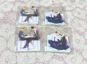 사사키와 미야노 히라노와 카기우라 양면 아크릴 스탠드