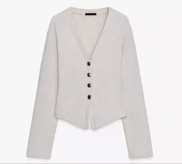 ZARA 소프트 버튼 자켓