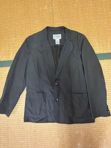 L.L.Bean 다크 브라운 테일러드 자켓