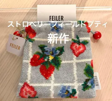[ 미사용 새상품 ] 신상 스트로베리 필드 쁘띠 복조리 페이 FEILER