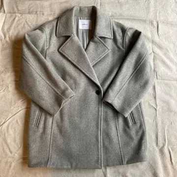 SHIPSany 테일러드 코쿤 숏코트