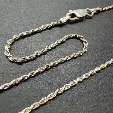 [ 이탈리아제 40cm ] 로프 체인 목걸이