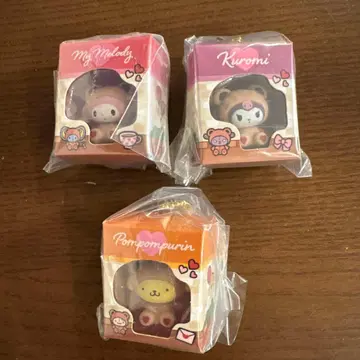 산리오 캐릭터즈 미니어처 컬렉션 3개 세트