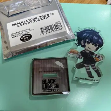 BLACK LAGOON 콜라보 카페 아크릴 스탠드 소이어