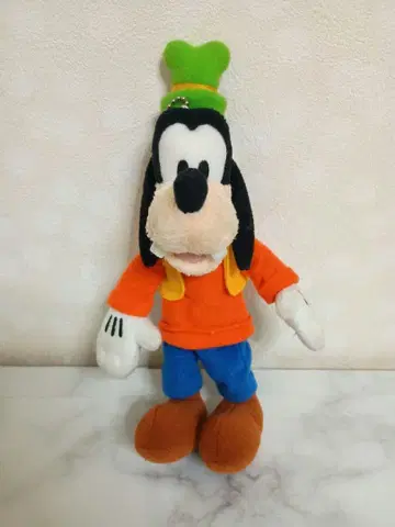 디즈니 구피 인형 배지 키링