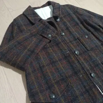Harris Tweed Parici Klassisk 코트 사이즈 F
