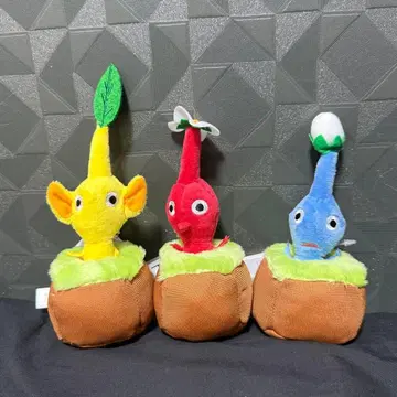 피크민 뽑기 봉제 인형 마스코트 전종