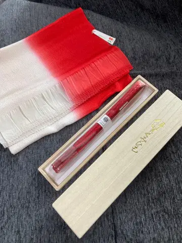 분할 염색 오비와 오비끈 이가 쿠미히모 크레이프 원단