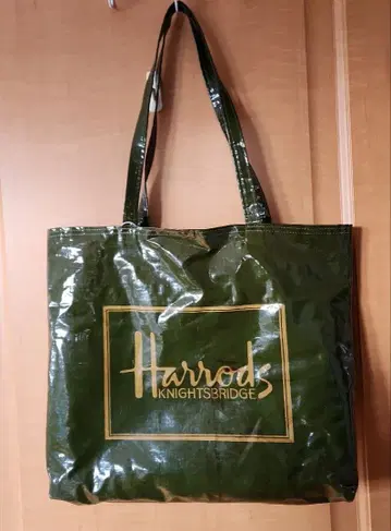 Harrods Knightsbridge 토트백 그린