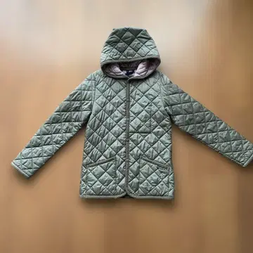 LAVENHAM 퀼팅 자켓 브라운 계열 사이즈 36