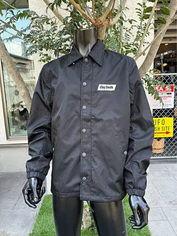 Clay Smith 나일론 자켓 블랙