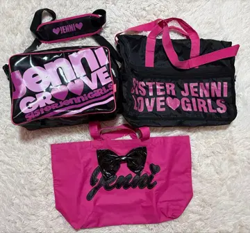 [ 묶음 판매 3종 세트 ] JENNI 백 핑크 블랙 중고