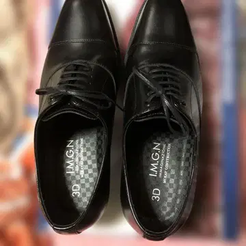IMGN 블랙 드레스 슈즈