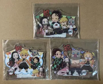 귀멸의 칼날 ufotable 탄생제 아크릴 스탠드 탄지로 젠이츠 이노스케